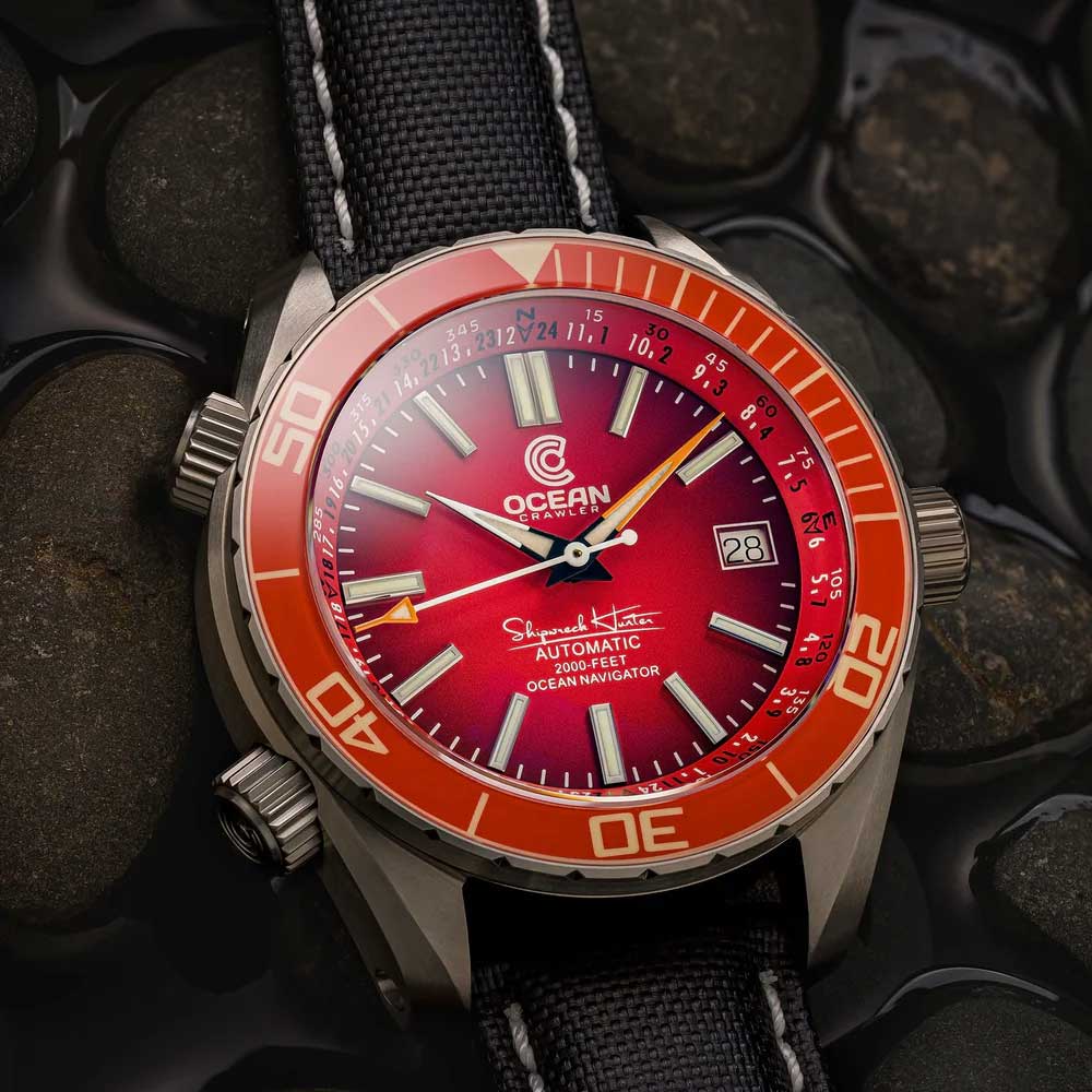 Ocean Crawler Ocean Navigator - Red V3 - Titanium - Preorder