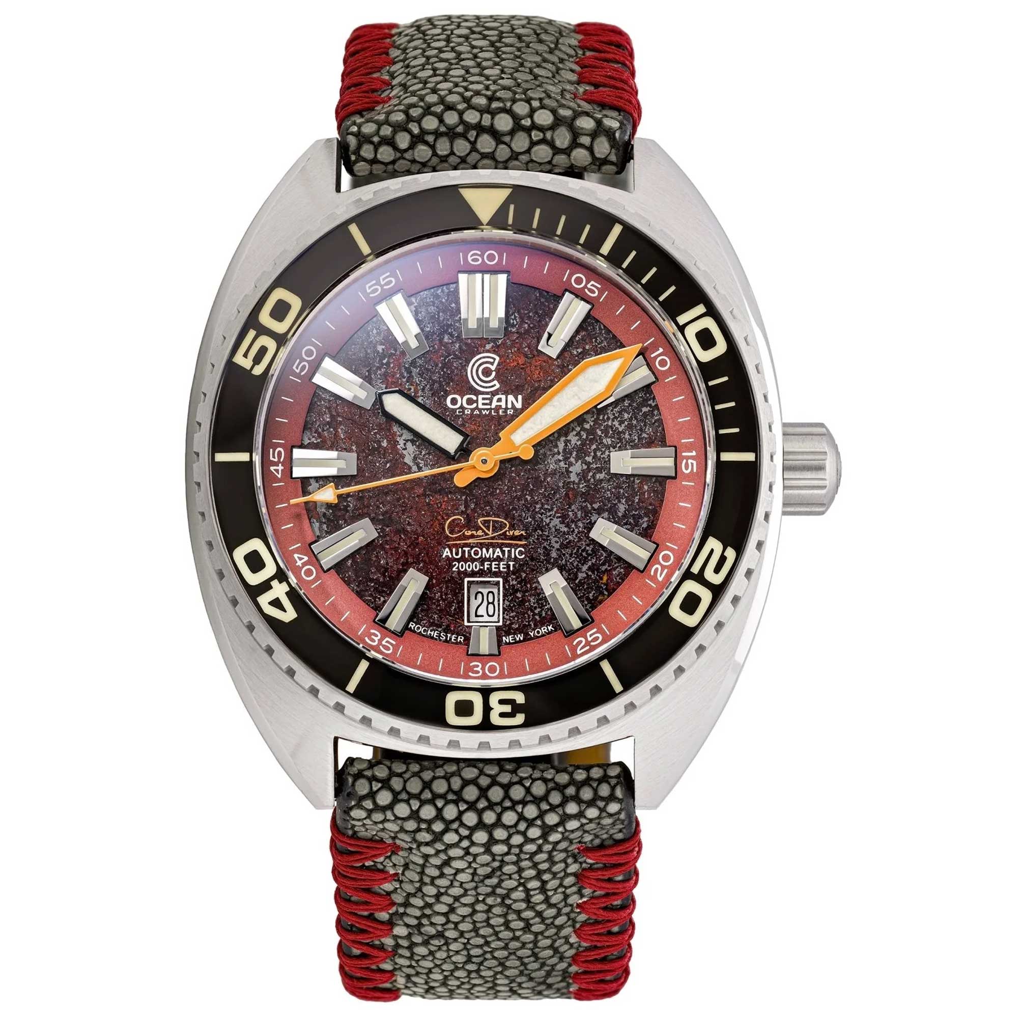 Ocean Crawler Core Diver - Rubellite Edition - 2 Straps Included - Limited 50
