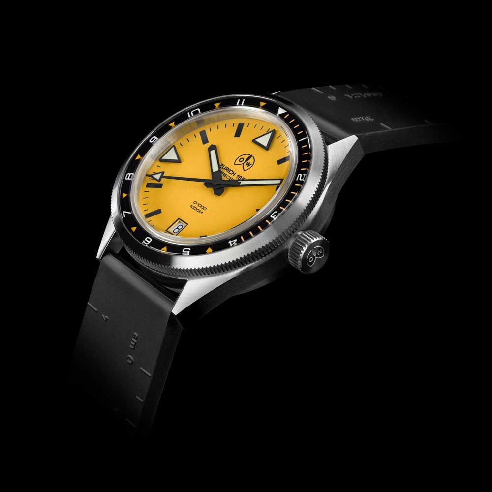 Ollech & Wajs C-1000 Yellow Black RAF Strap
Source:
Ollech & Wajs C-1000 Yellow Schwarzes RAF Band