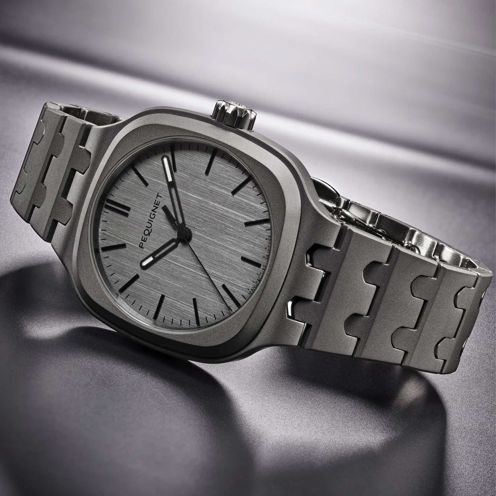 PEQUIGNET CONCORDE TITANIUM WATCH 9045336 36mm