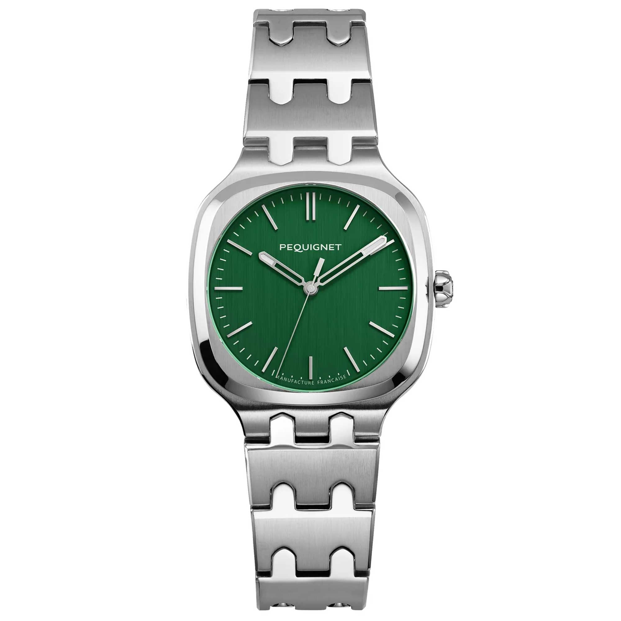 PEQUIGNET CONCORDE WATCH Zifferblatt Imperialgrün 9042493