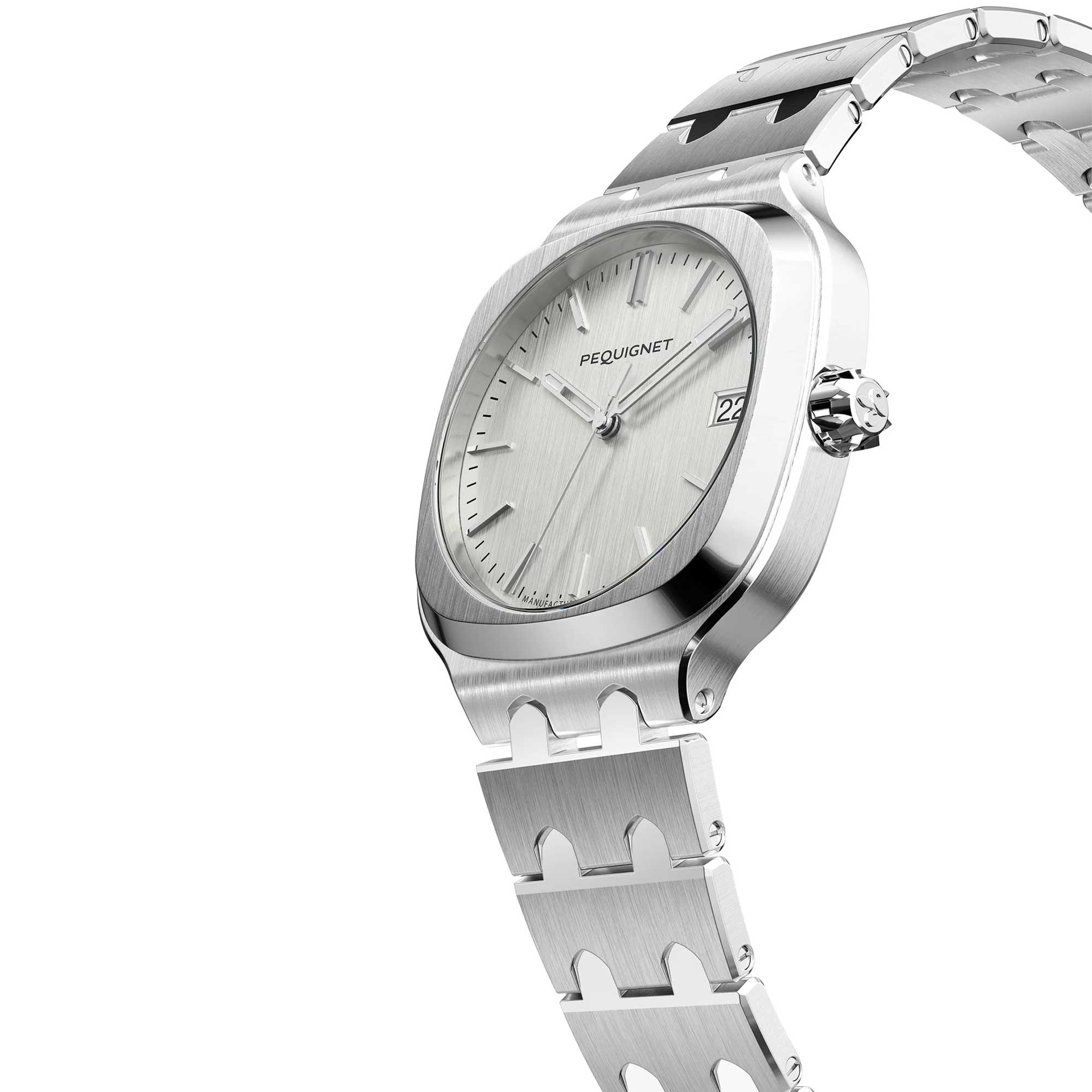 PEQUIGNET CONCORDE WATCH Silver Dial 9046433