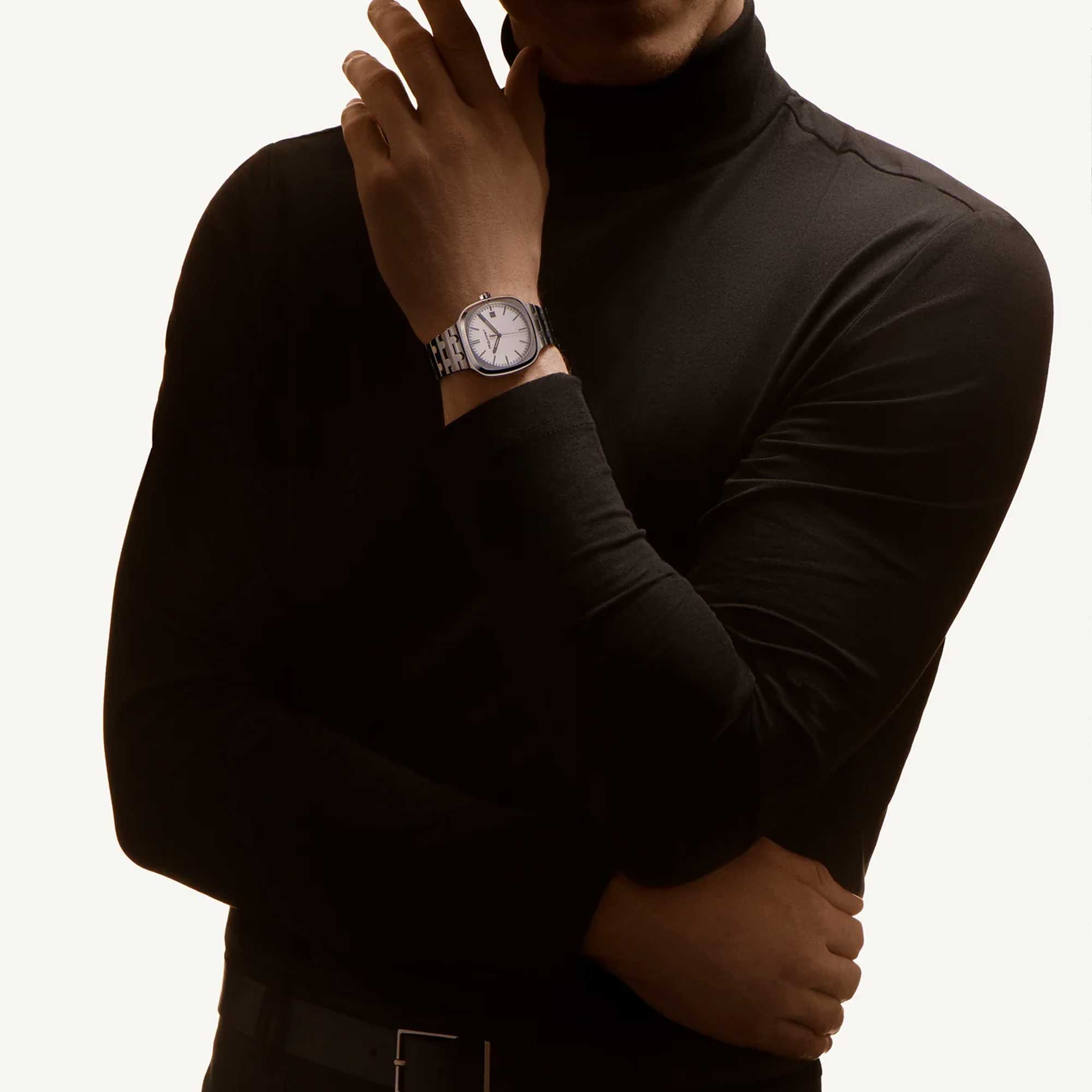 PEQUIGNET CONCORDE WATCH Silver Dial 9046433