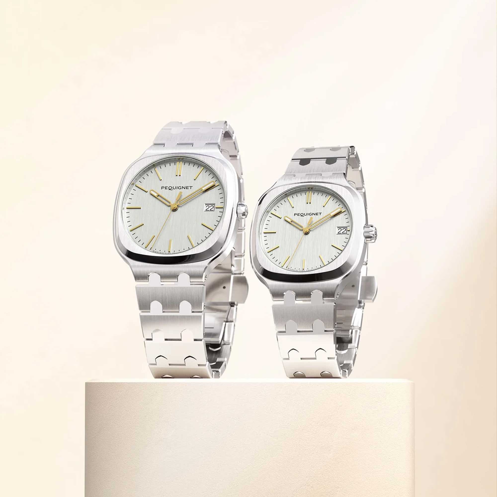 PEQUIGNET CONCORDE TITANIUM WATCH 9045336 36mm