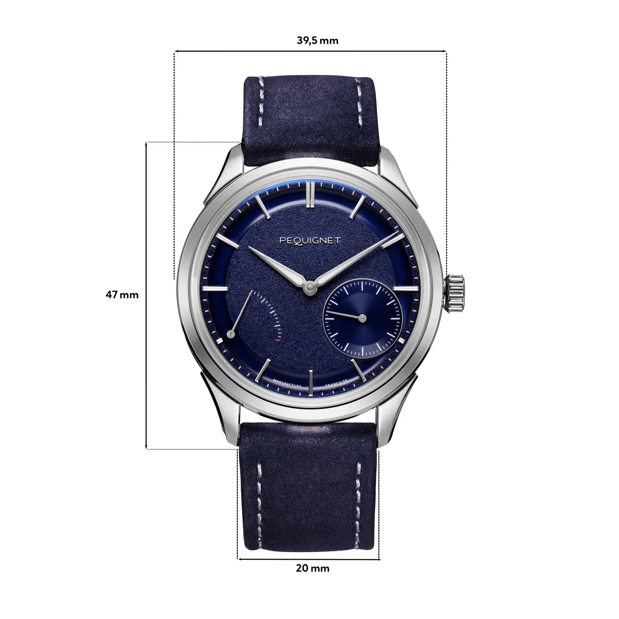 PEQUIGNET ROYALE PARIS WATCH Blau 9100173