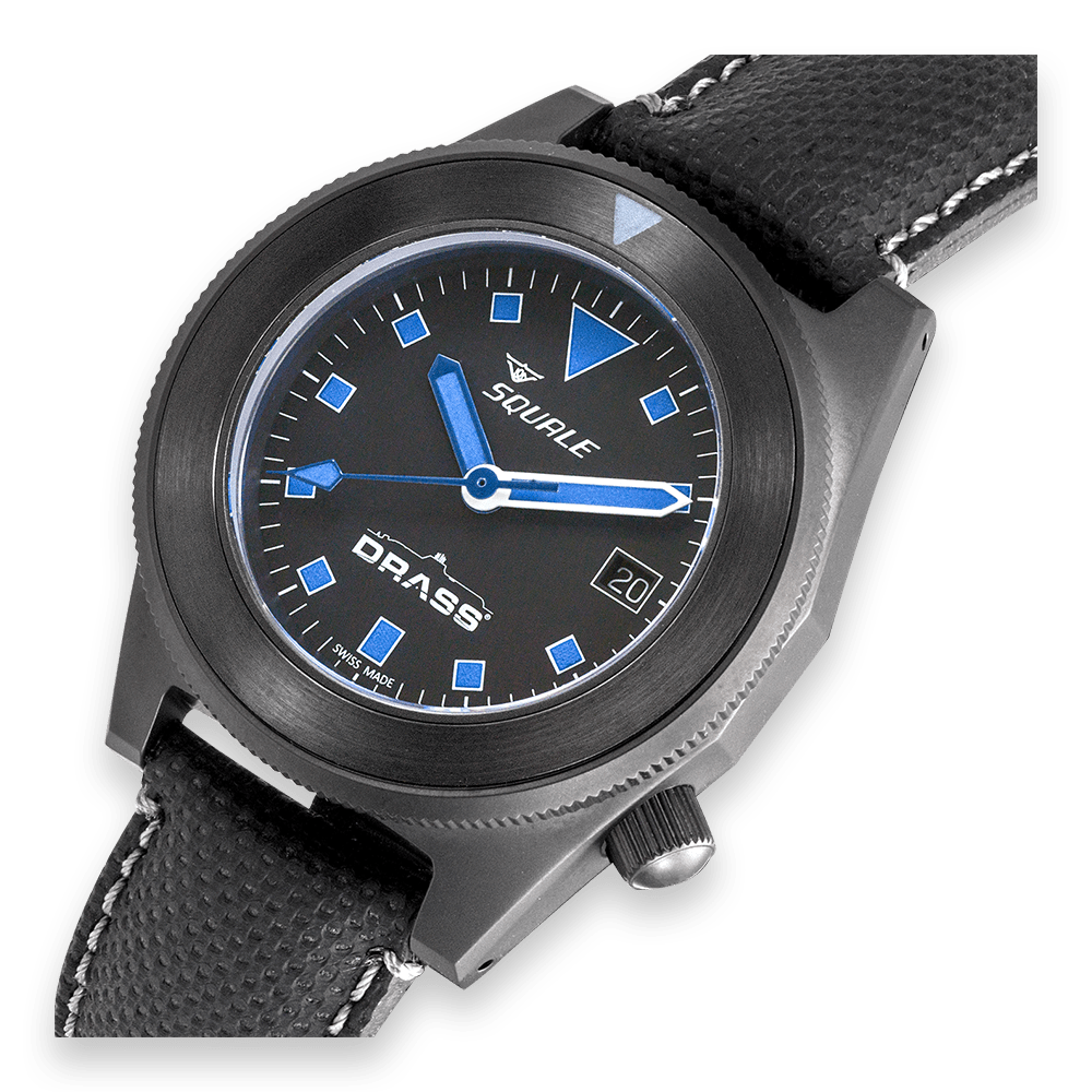 Squale Periscope VONDSSPER Mikrofaserband Taucheruhr