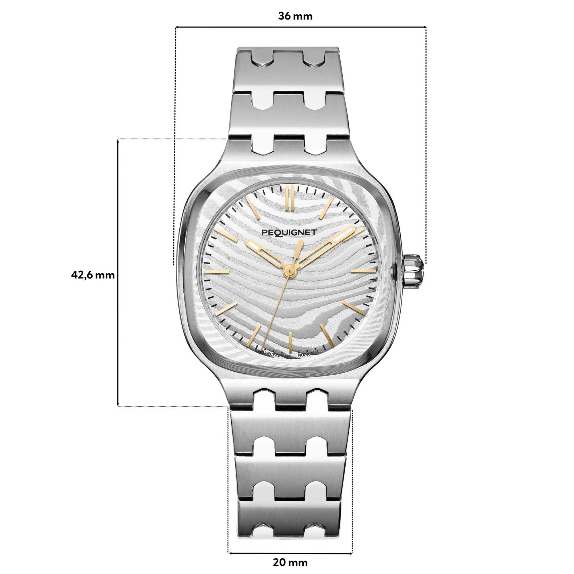 Montre manuelle Pequignet ROYALE PARIS - 39,5 MM