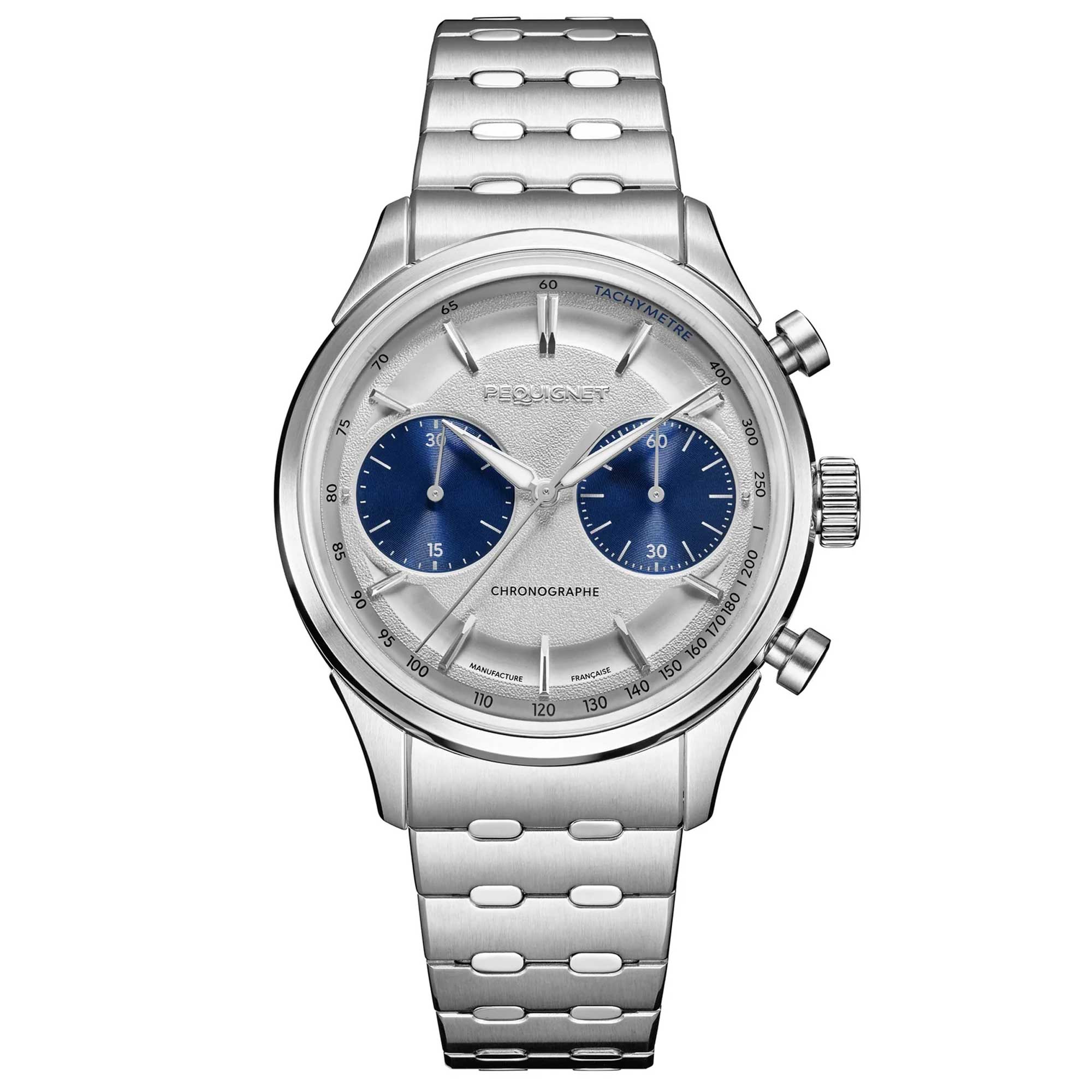 Pequignet ROYALE PARIS CHRONO WATCH blue - 39,5 MM