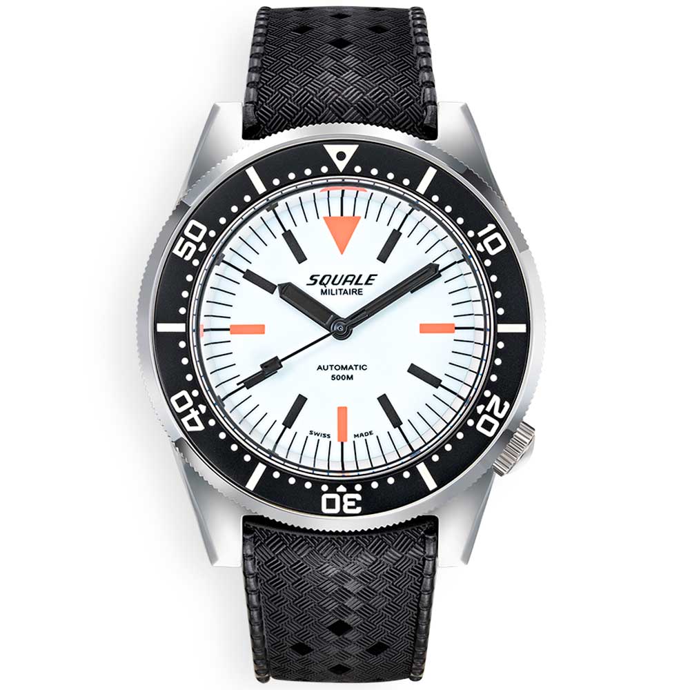 Squale 1521 Full Luminous Militaire 1521FUMIWT.HT Kautschukband Taucheruhr