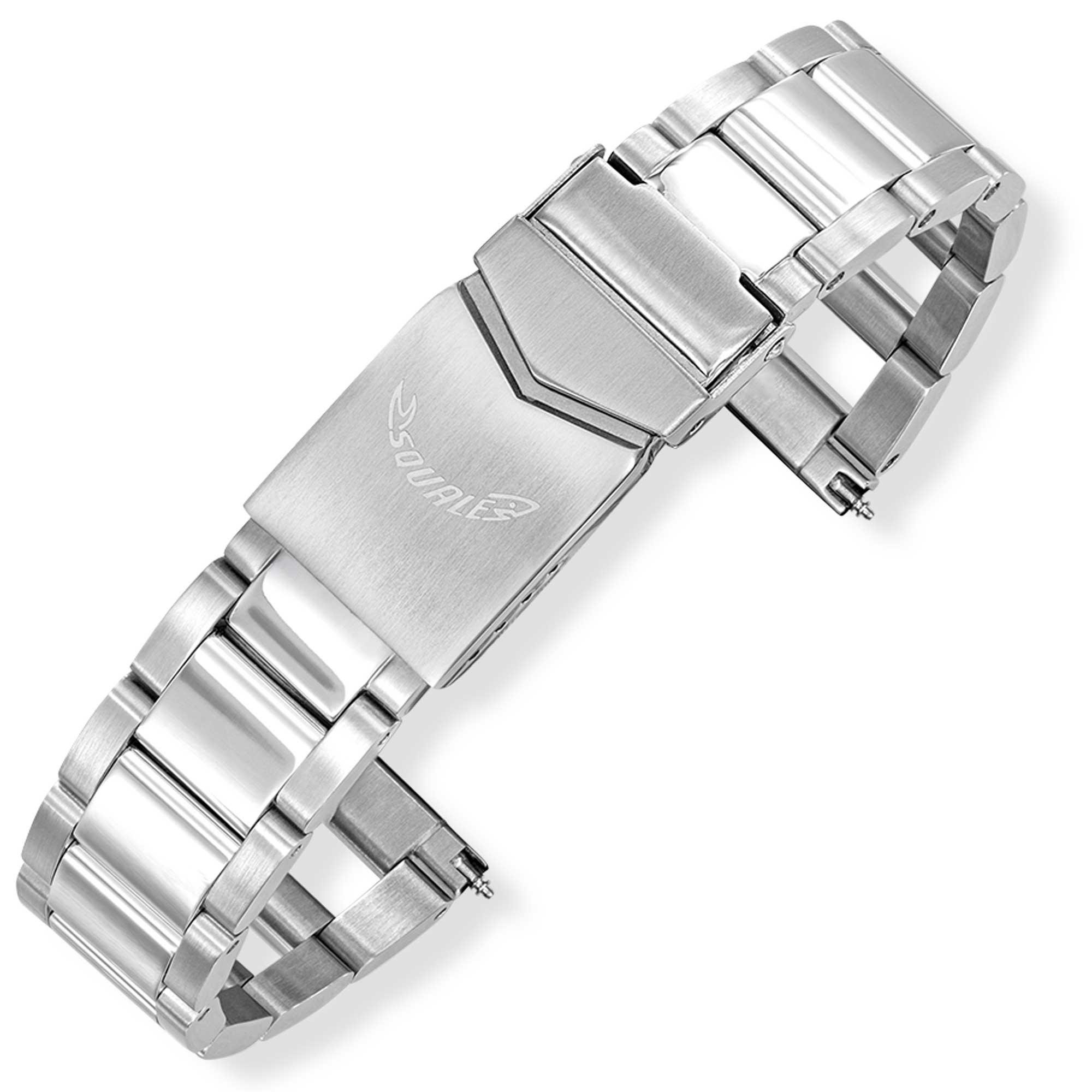 Squale läderrem mörkblå 20mm CINCUOBLUE