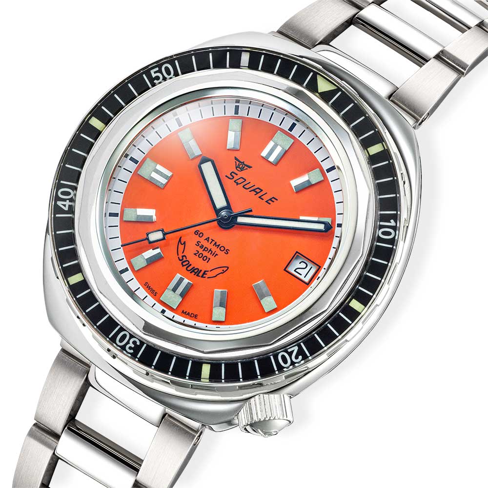 Squale 2001 Reverse Orange 2001BKOR.AC