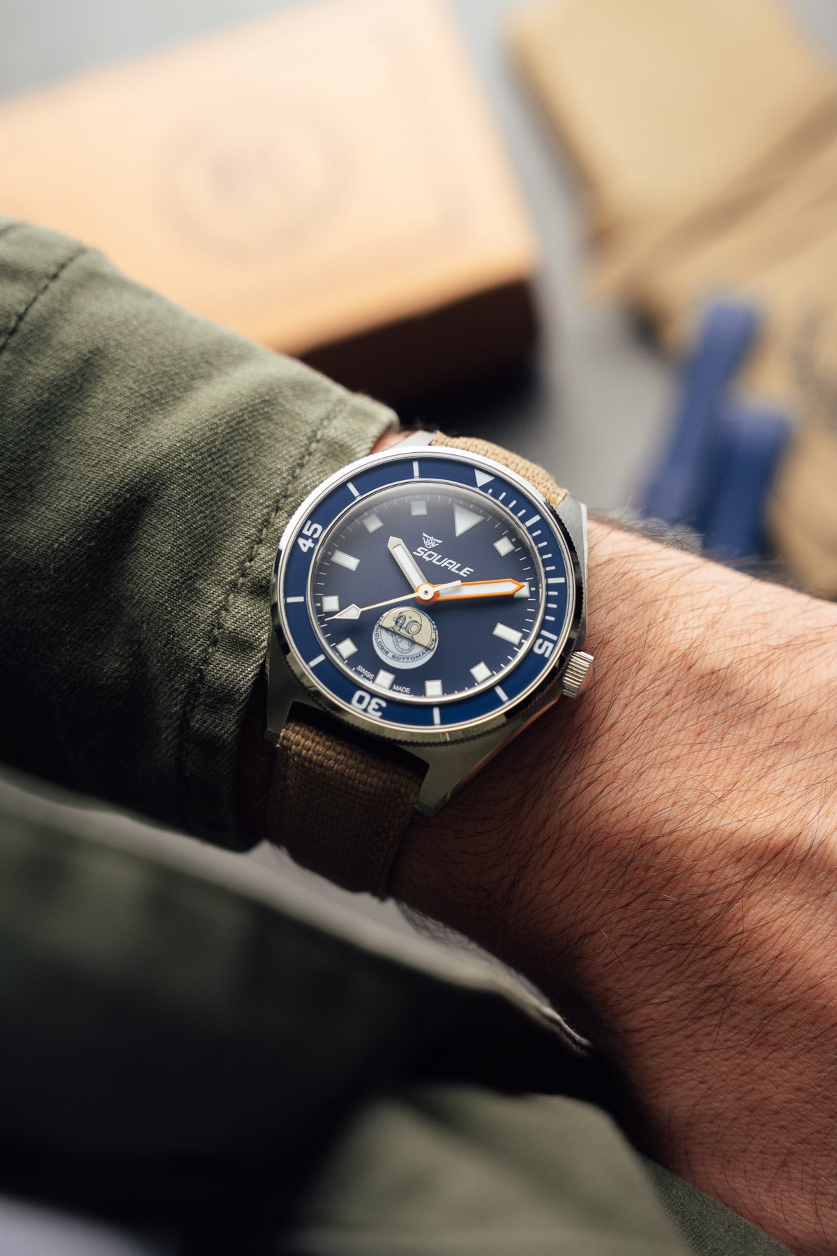 Squale Galeazzi Artiglio am Handgelenk