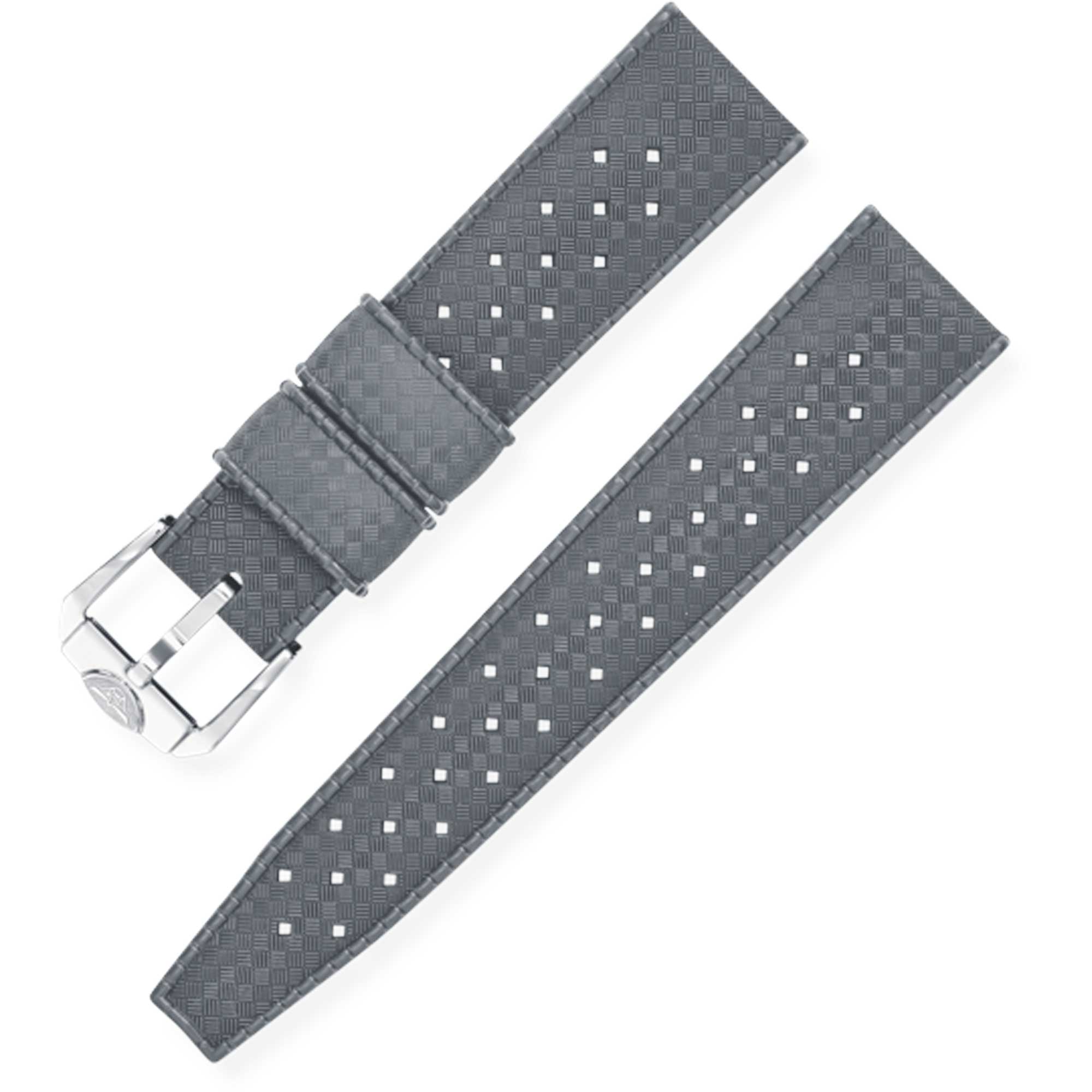 Squale Homage Tropic Rubber Black 20mm CINHTRB20