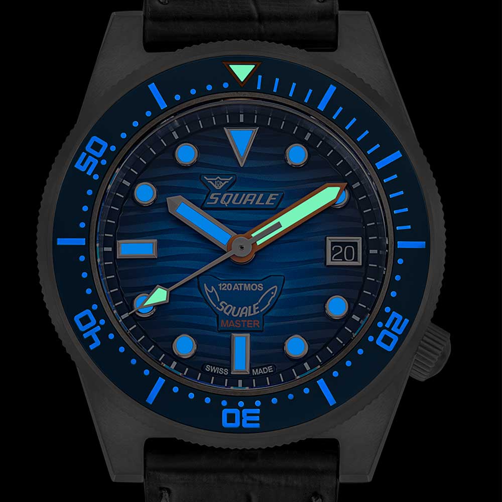 Squale MASTER TITANIUM Grand Bleu