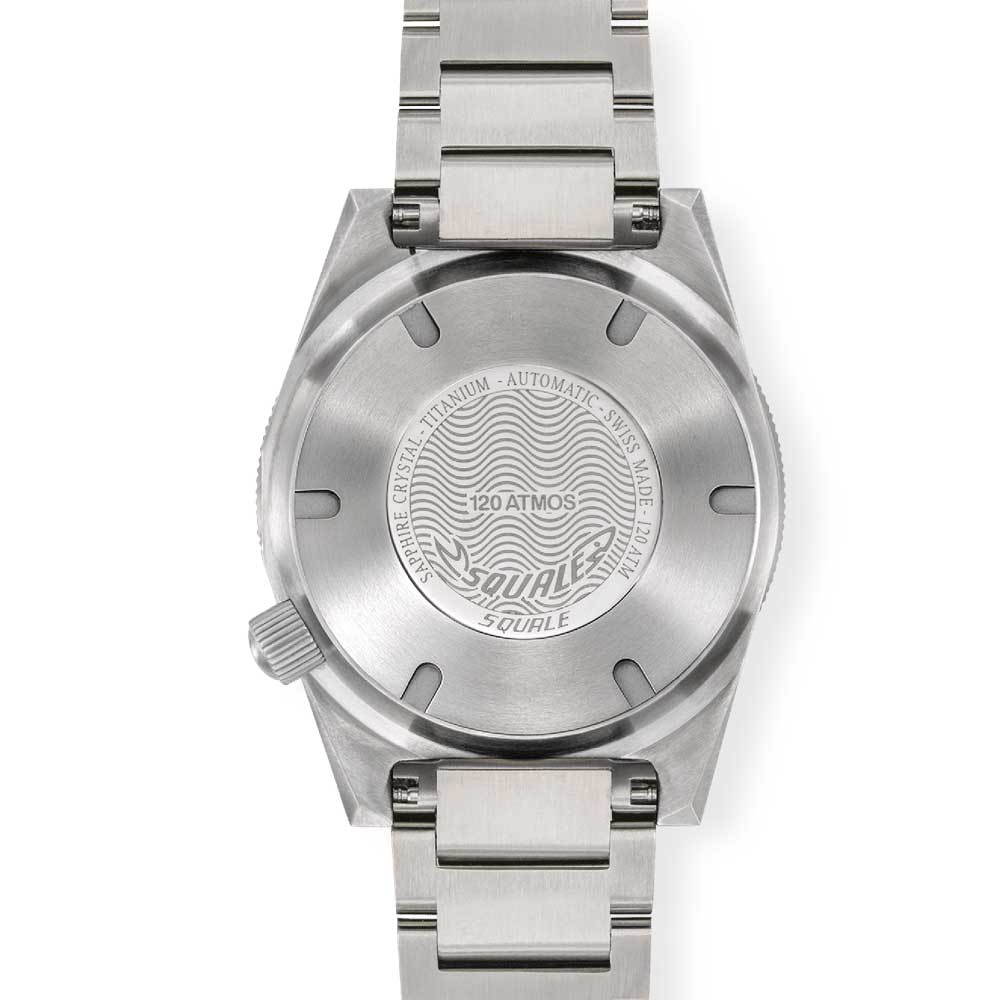 Squale Master Titanium 120 ATM MASTIBKBK.TI20