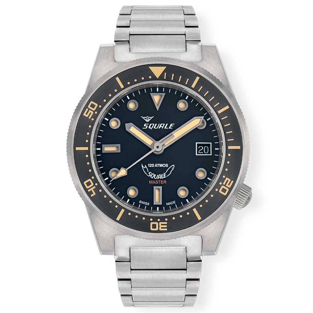 Squale Master Titanium 120 ATM MASTIBKBK.TI20