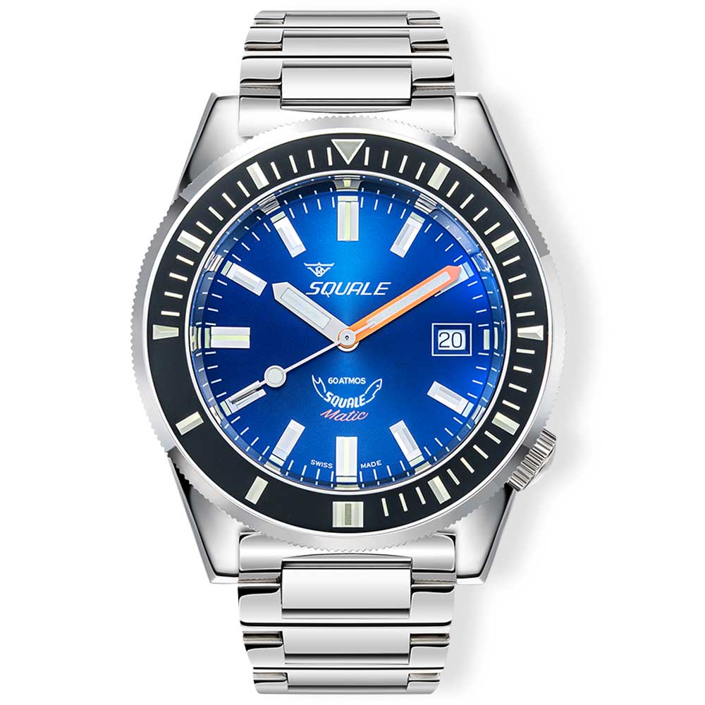 Squale Matic Dark Blue Bracelet MATICXSB.SQ22L