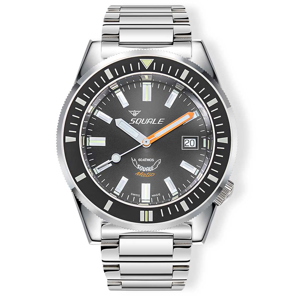 Squale Matic Grey Bracelet MATICXSA.SQ22L