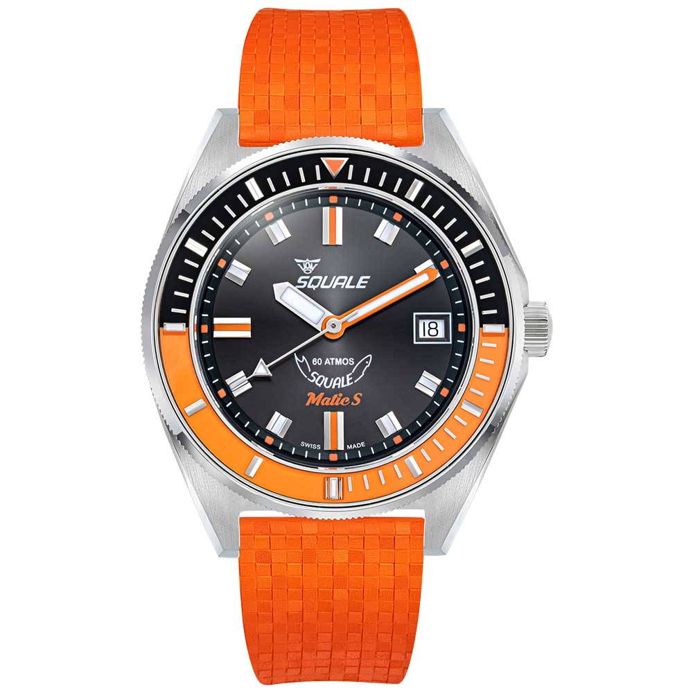 Squale Matic S Orange Mosaic MATICBKOBK.MROR