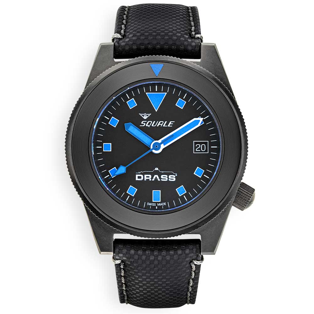 Squale Periscope VONDSSPER Mikrofaserband Taucheruhr