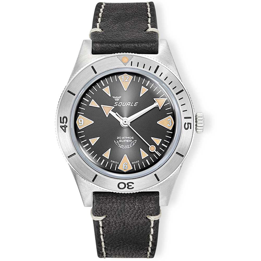 Super-Squale Big Arrows Black Leather SUPERSSABK.PN