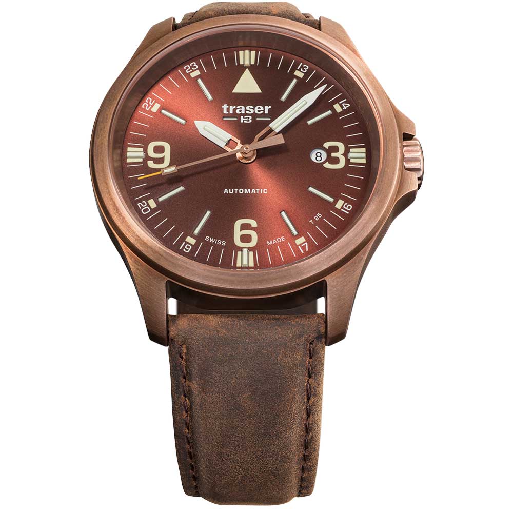 Traser P67 Officer Pro Automatic Bronze Brown 108073