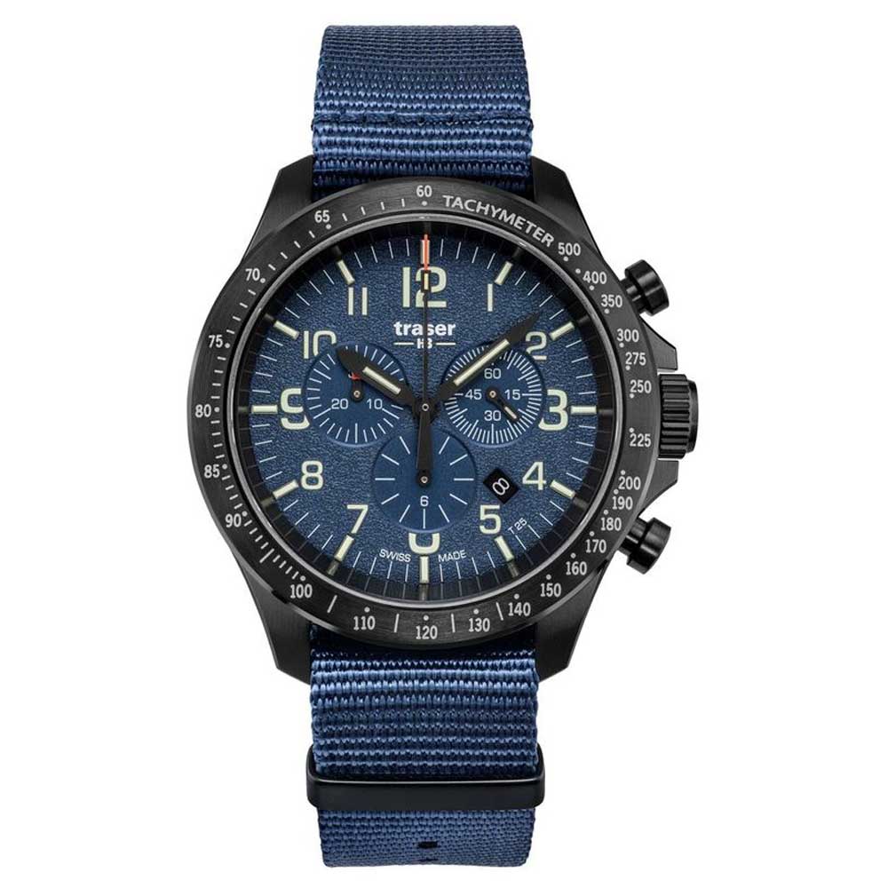 Traser P67 Officer Pro Chronographe Bleu 109461