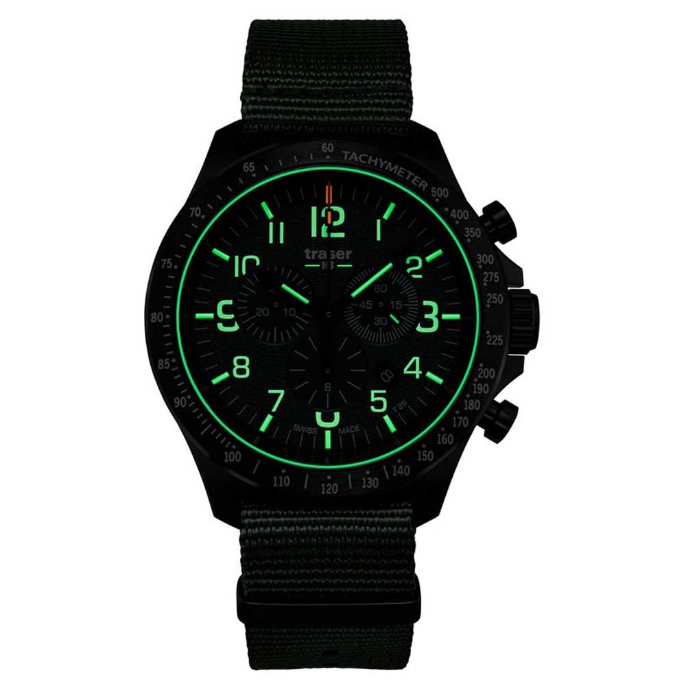Traser P67 Officer Pro Chronographe Vert 109463
