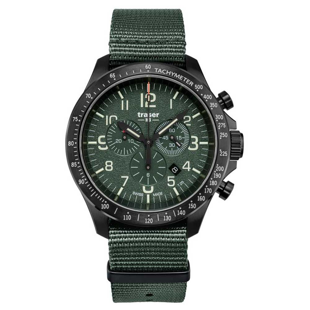 Traser P67 Officer Pro Chronographe Vert 109463
