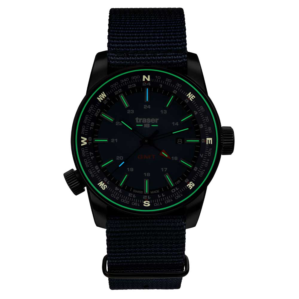 Traser P68 Pathfinder GMT Blue 109034