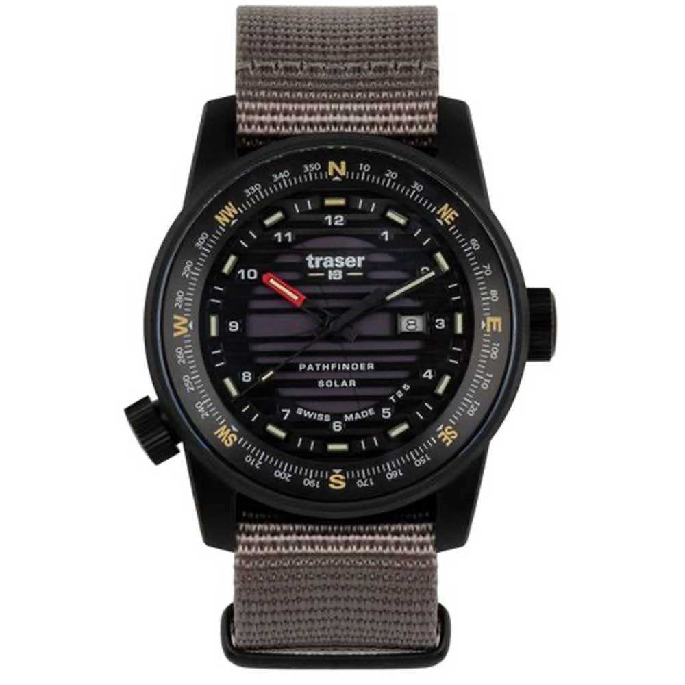 Traser P68 Pathfinder Solar Grey-Brown Rubber 111400