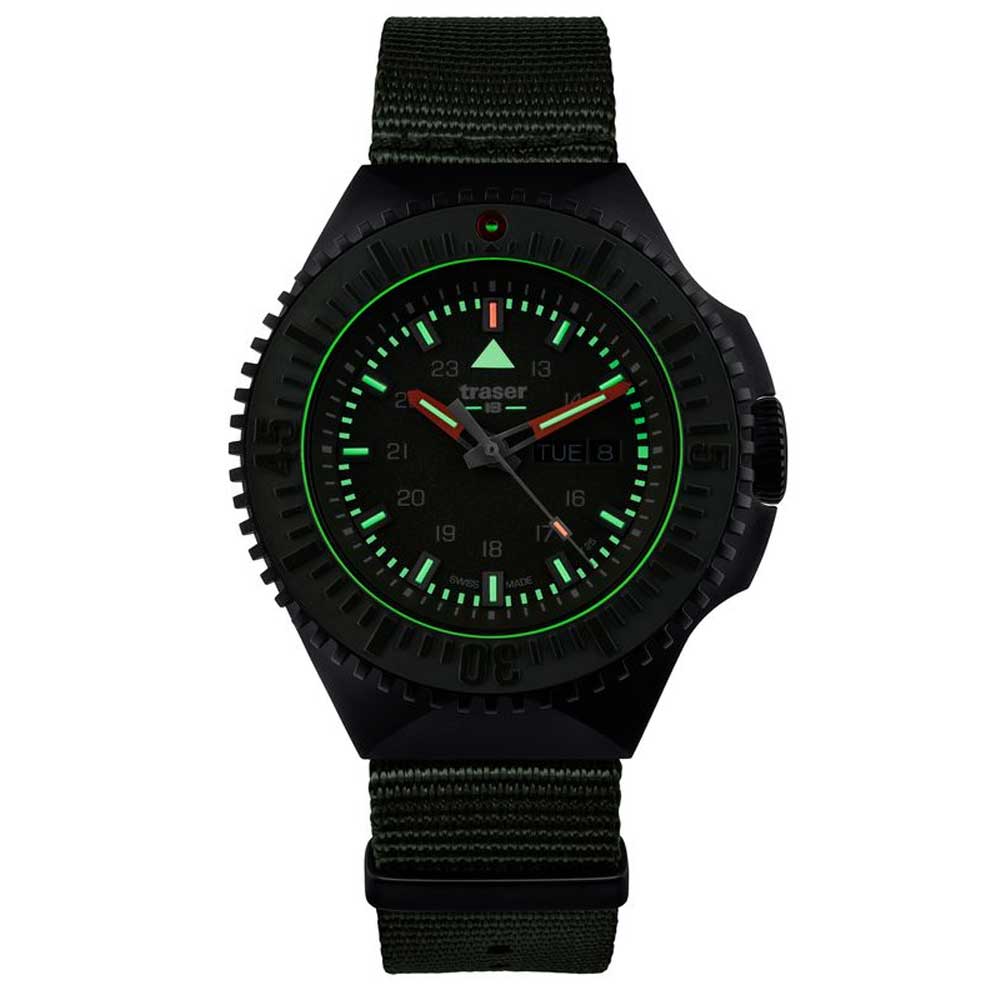 Traser P69 Nero Verde Stealth 109858