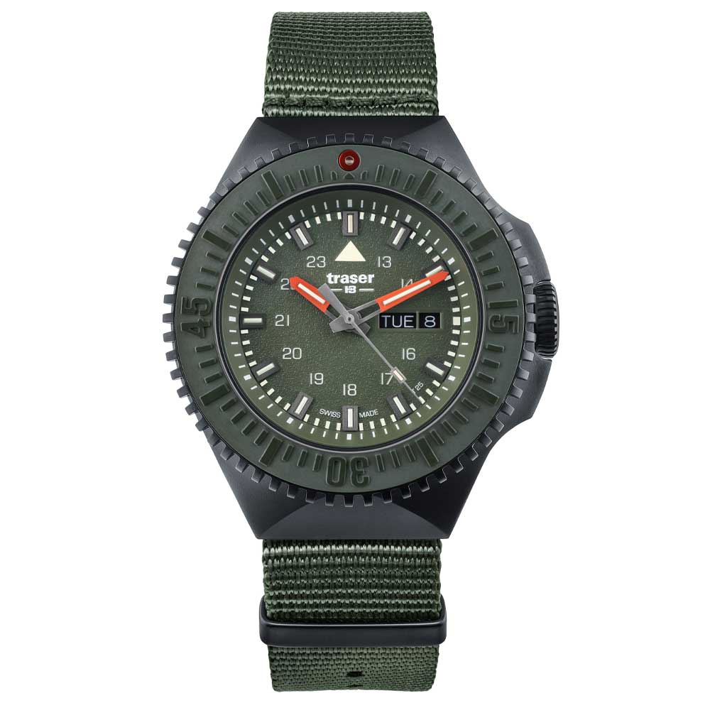 Traser P69 Nero Verde Stealth 109858