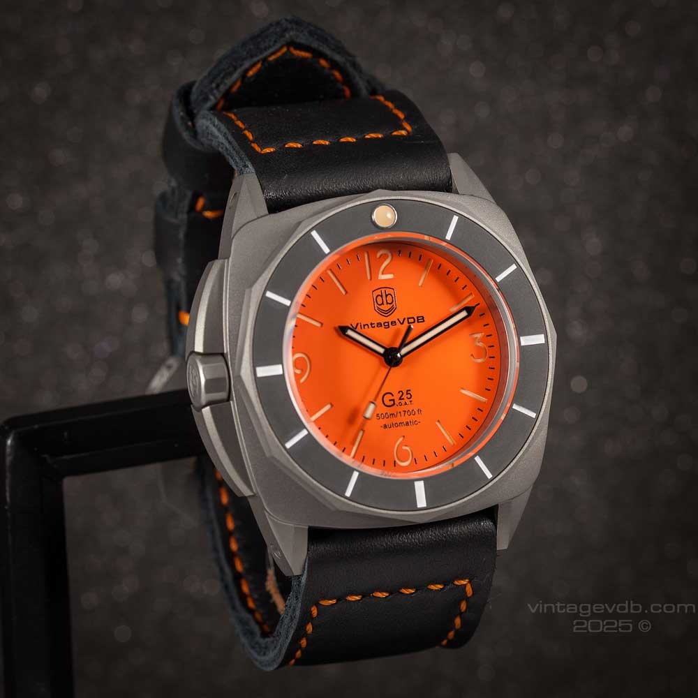 VDB G25 SE TITANIUM ORANGE DIAL
