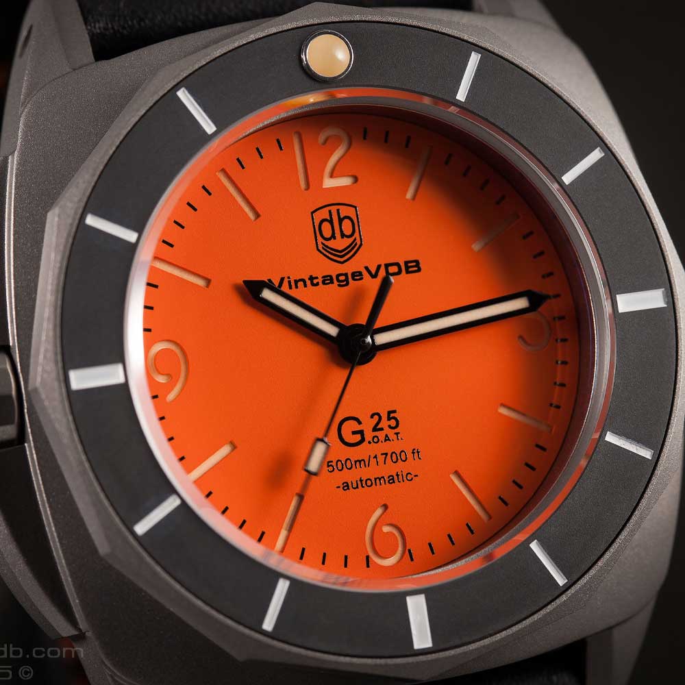 VDB G25 SE TITANIUM ORANGE DIAL