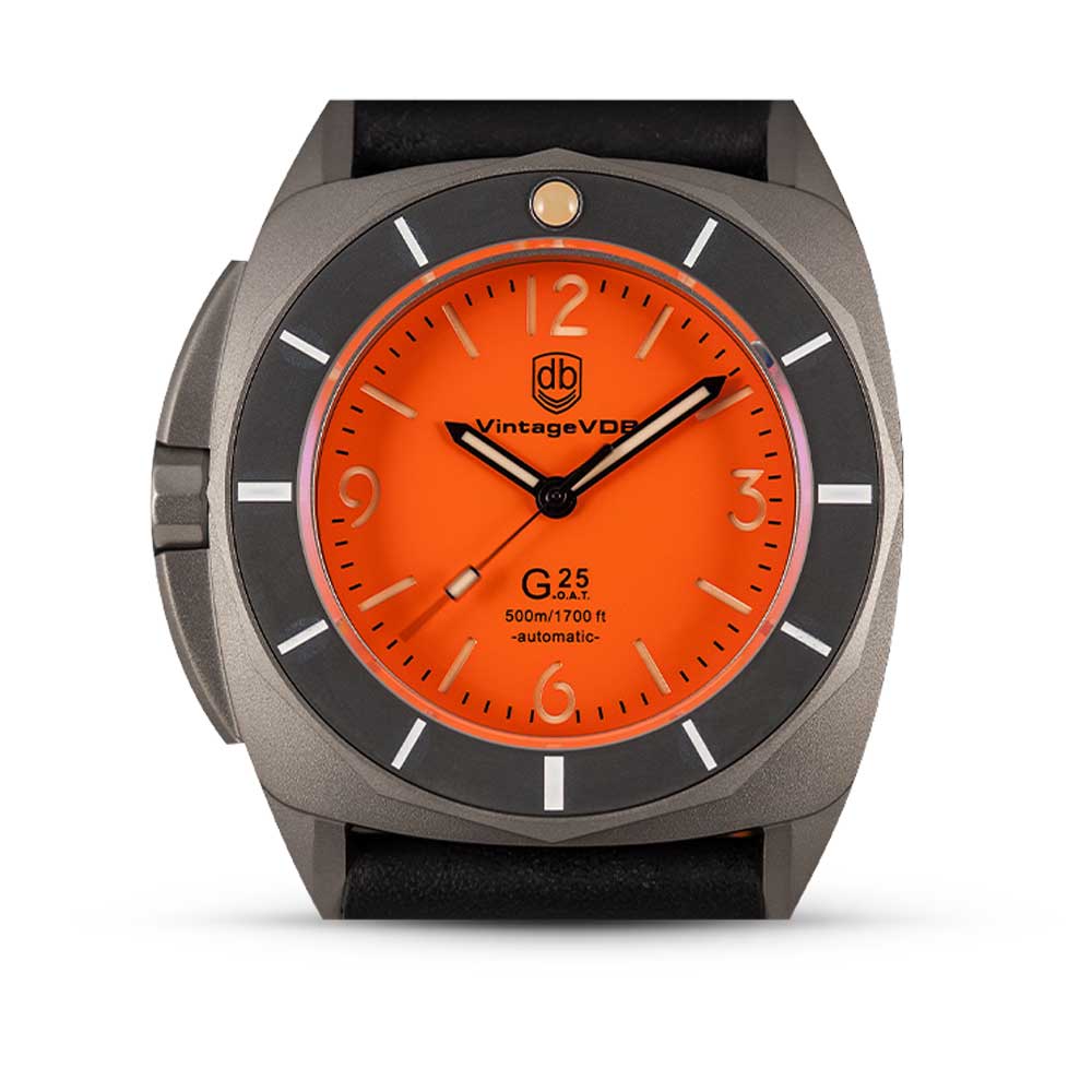 VDB G25 SE TITANIUM ORANGE DIAL