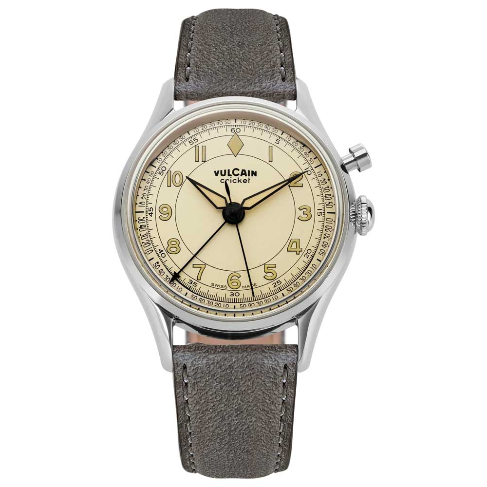 VULCAIN Cricket Classique 36 mm - Eggshell