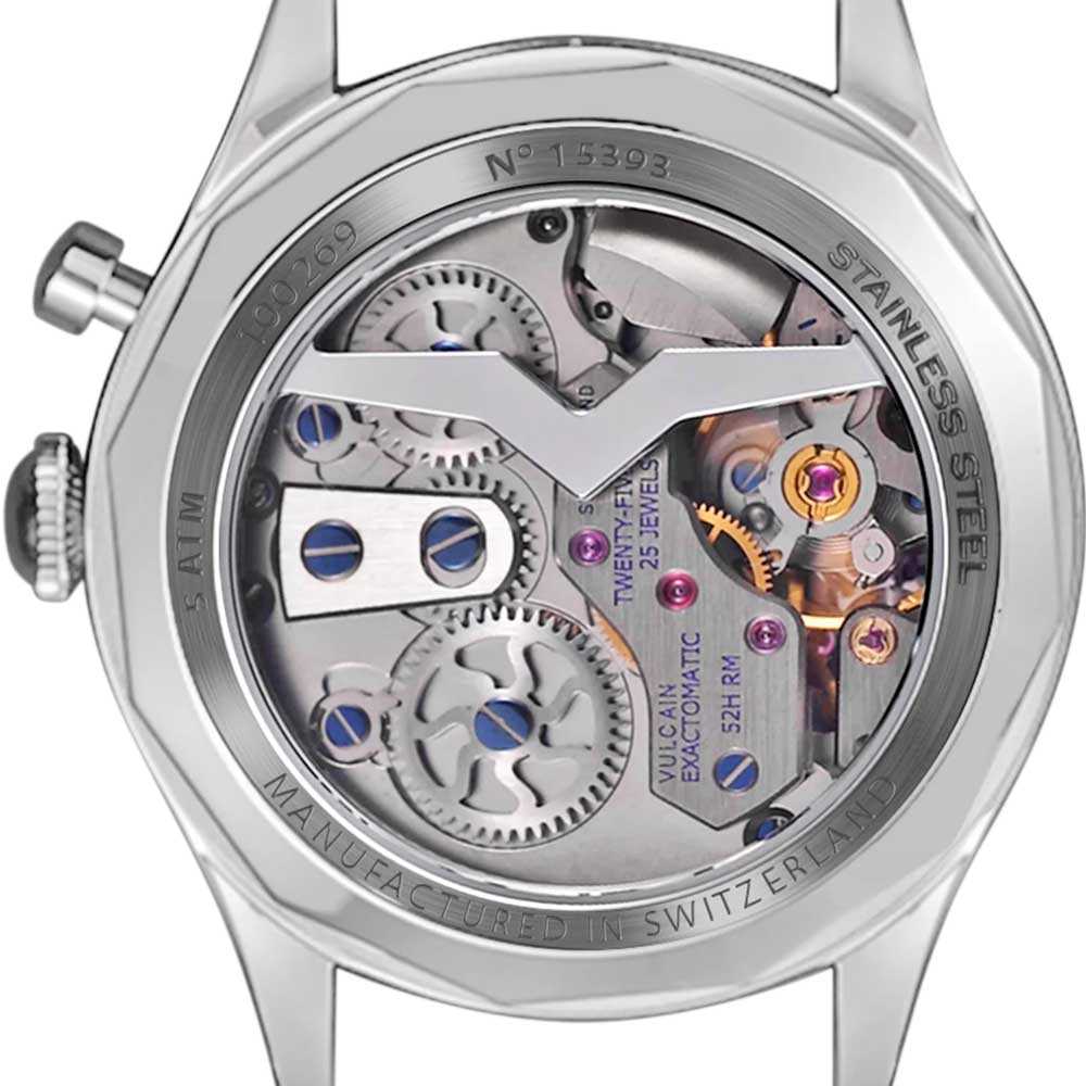 VULCAIN Cricket Classique 36 mm - Khaki Brown