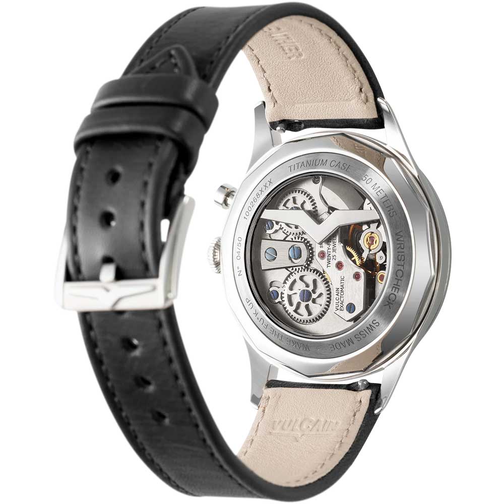 VULCAIN Cricket Classique 36 mm - Khaki Brown