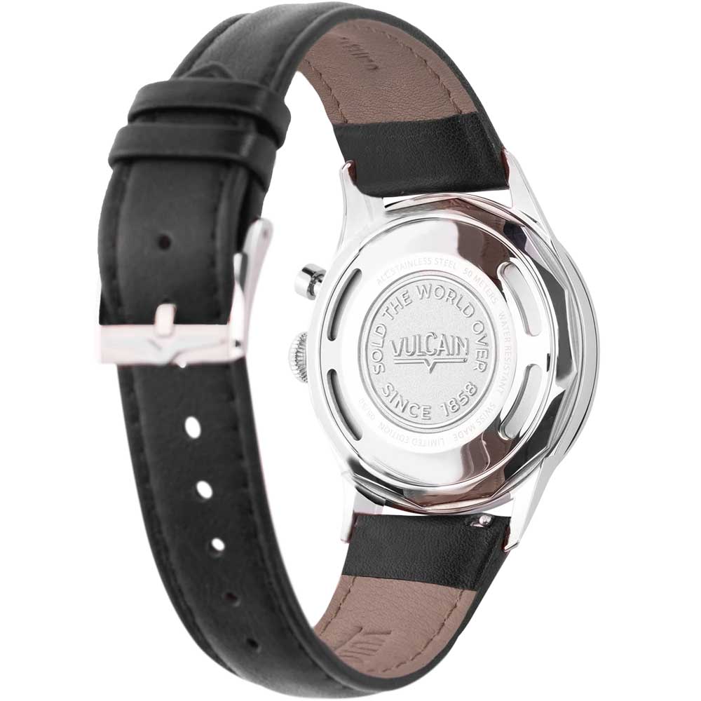 VULCAIN Cricket Tradition 36 mm - Black & Gold