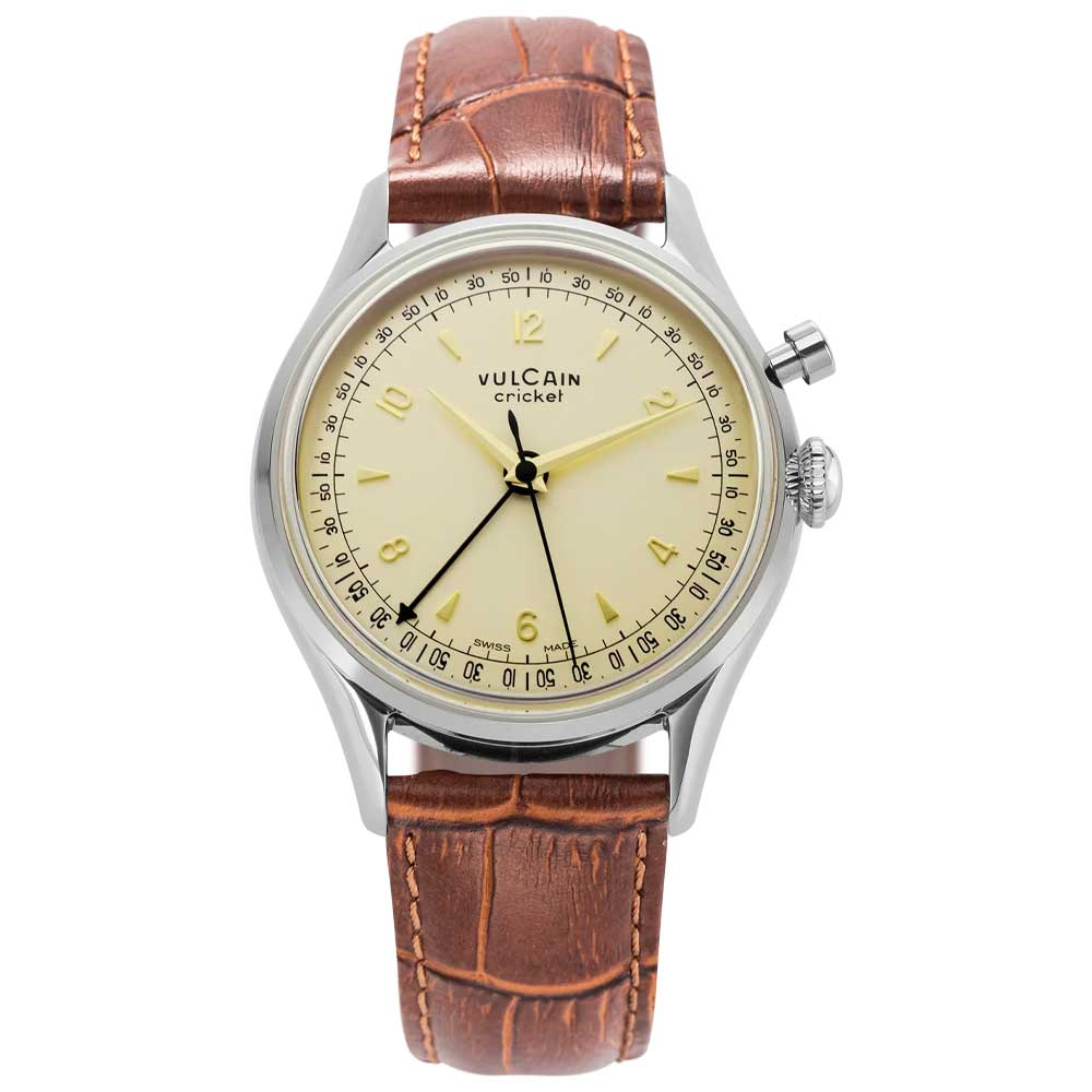 VULCAIN Cricket Tradition 36 mm - Eggshell