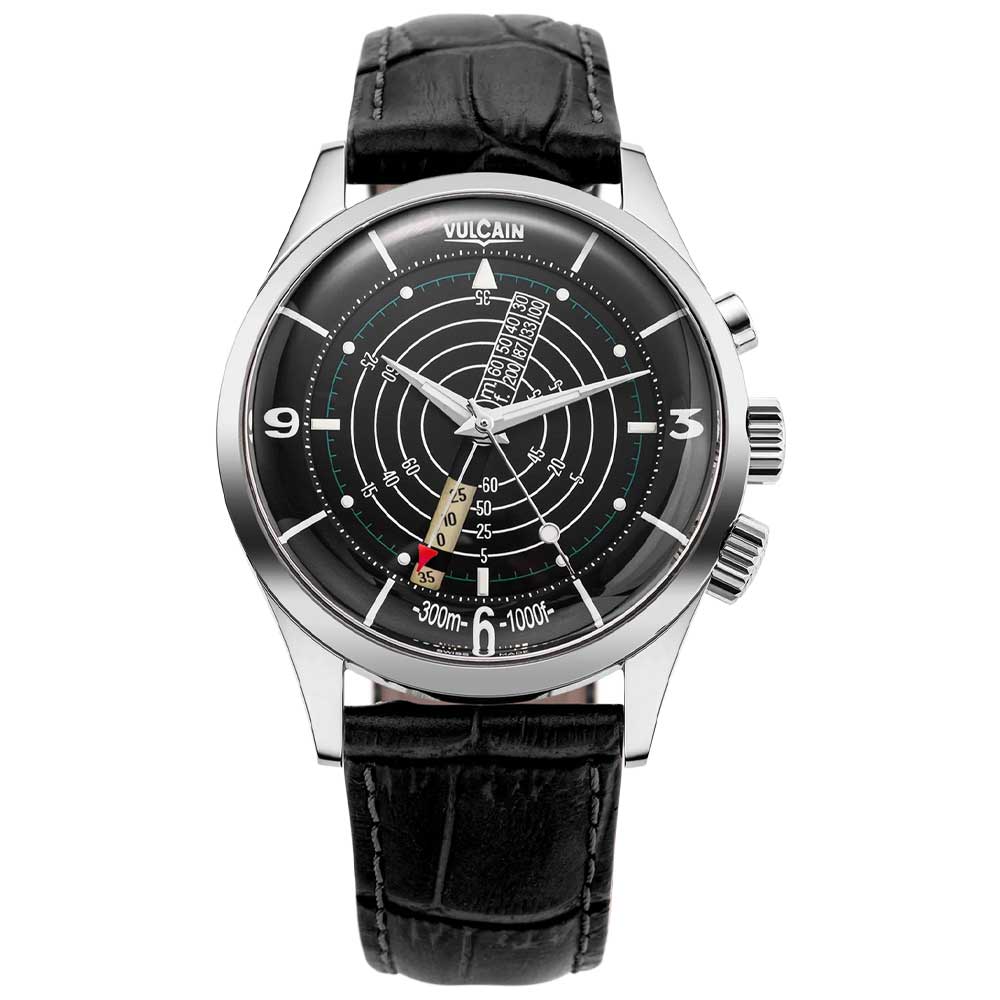 VULCAIN Nautical Heritage - Black White Luminova