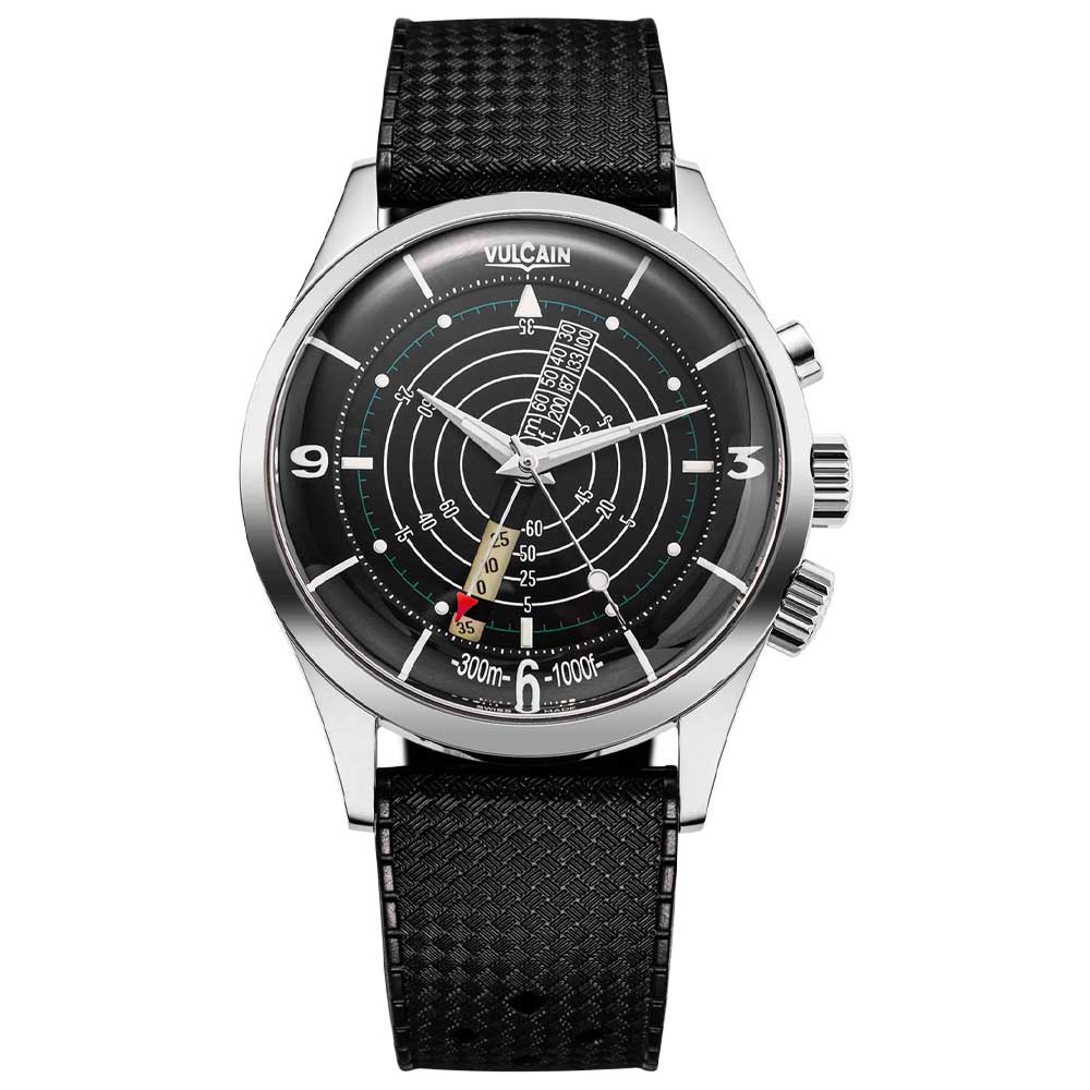 VULCAIN Nautical Heritage - Black White Luminova