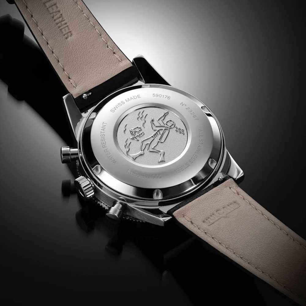 VULCAIN Skindiver Chronograph White 590176A57.BAC201