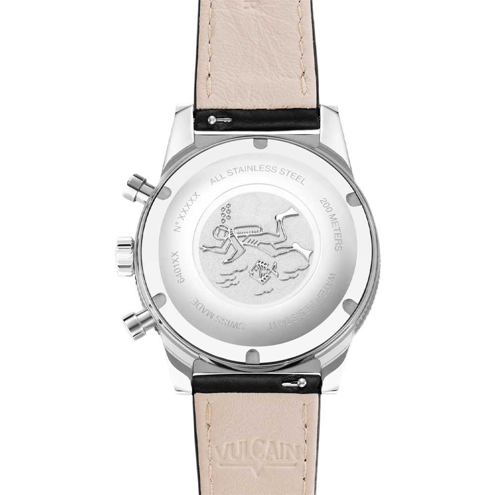 VULCAIN Skindiver Chronograph White 590176A57.BAC201