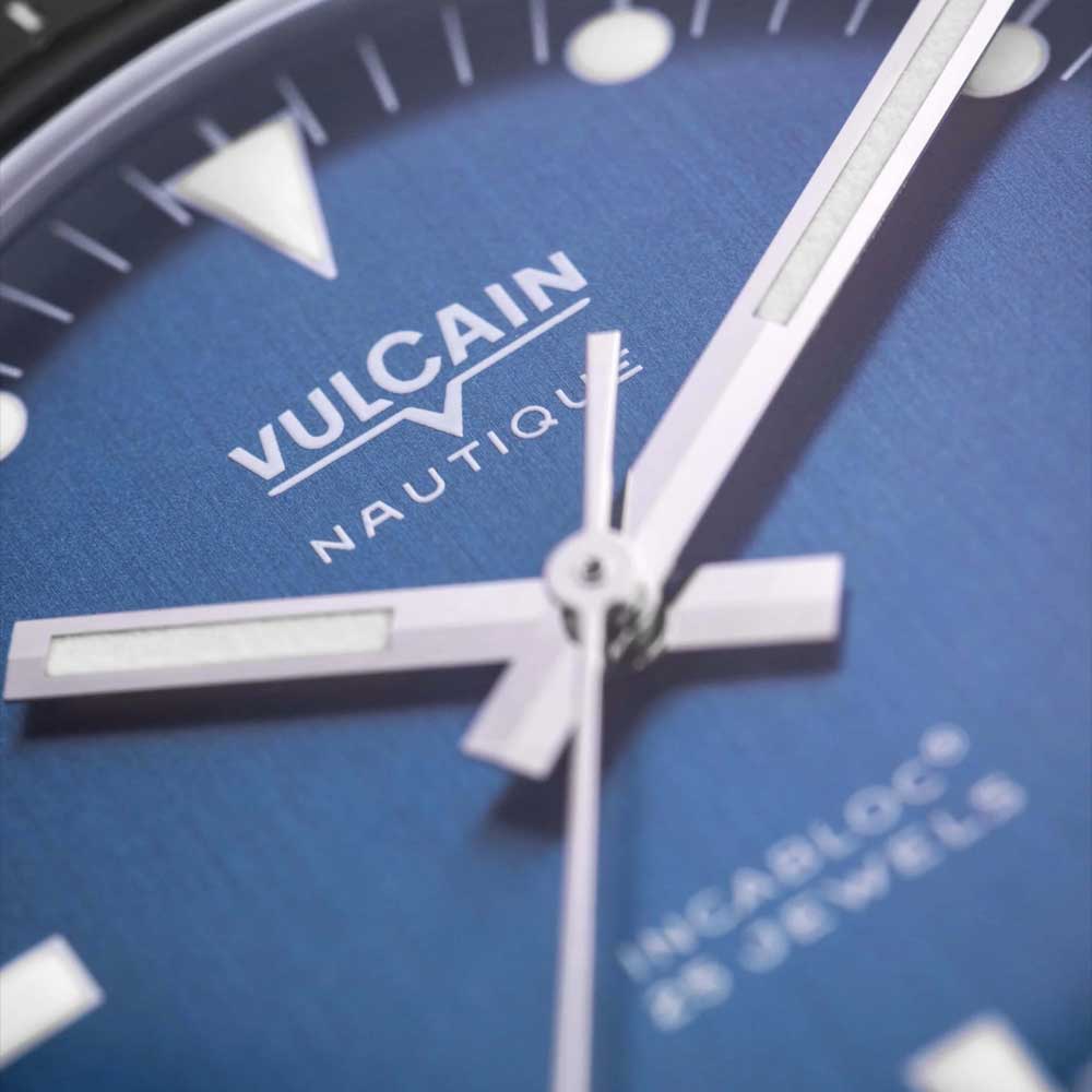 VULCAIN Skindiver Nautique - Blue with White Lum