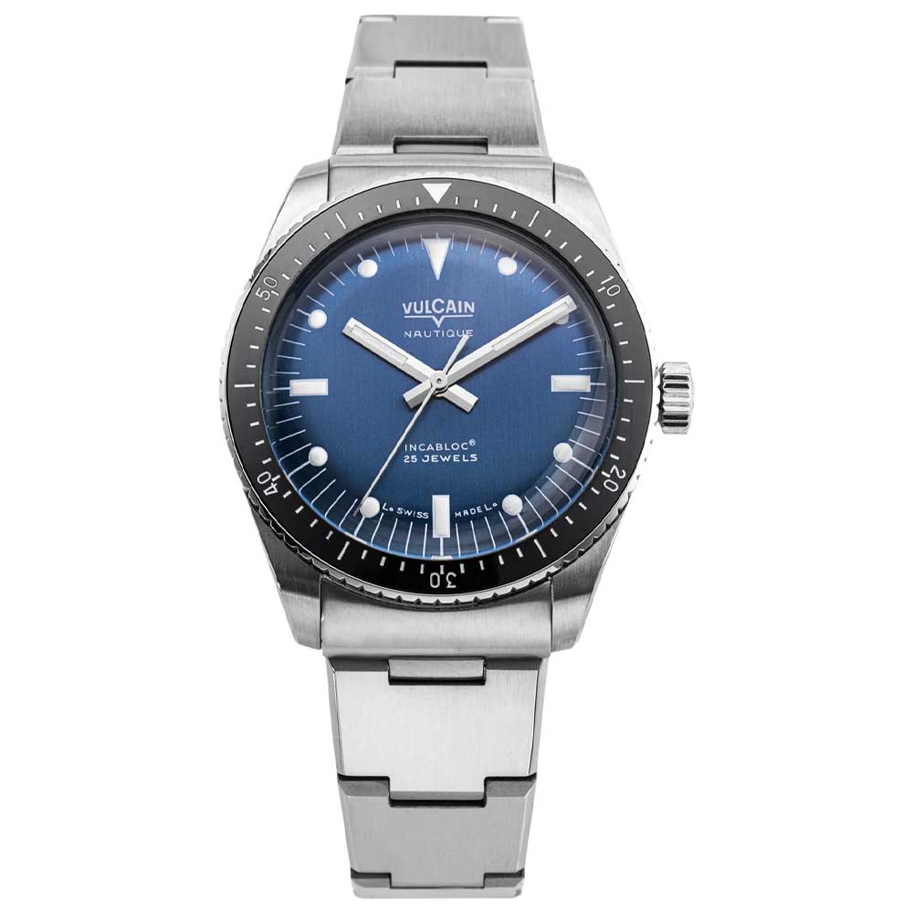 VULCAIN Skindiver Nautique - Blue with White Lum