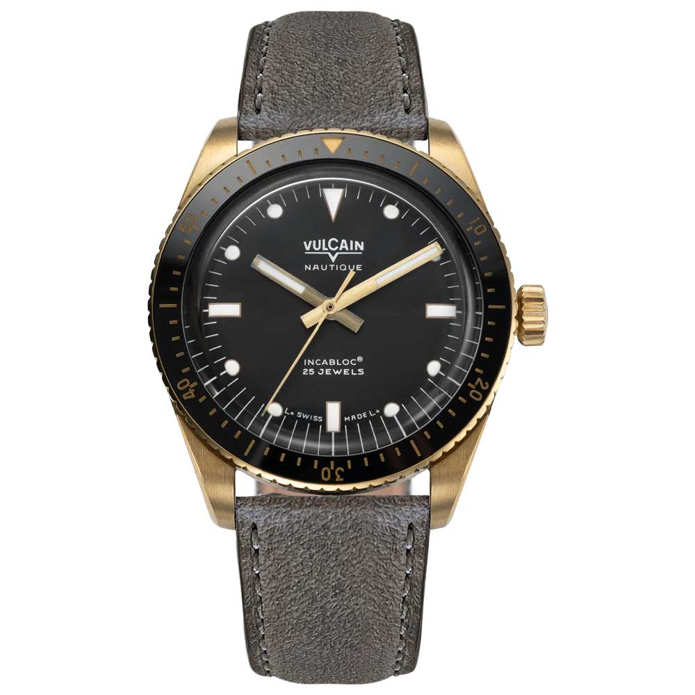 VULCAIN Skindiver Nautique - Bronze & Black
