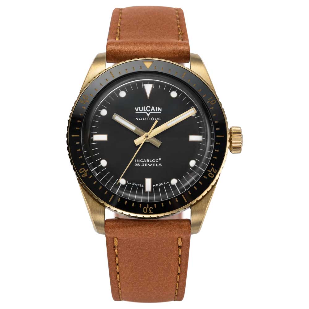 VULCAIN Skindiver Nautique - Bronze & Black