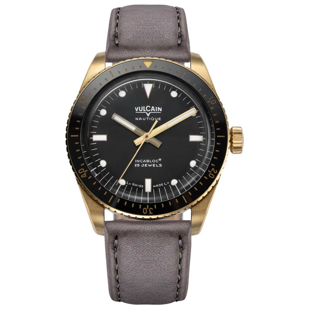 VULCAIN Skindiver Nautique - Bronze & Black